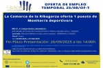 25/08/OF-T MONITOR/A DEPORTIVO/A