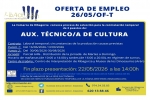 26/05/OF-T AUX. T�C DE CULTURA