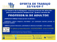OFERTA EMPLEO TEMPORAL 22/15/OF-T PROFESOR/A ADULTOS