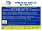 OFERTA DE EMPLEO TEMPORAL  24/10/OF-T CONDUCTOR/A OPERARIO/A POLIVALENTE I