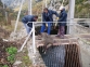 Extraccin de los jabals ahogados en el Canal de Seira (Noviembre 2005)